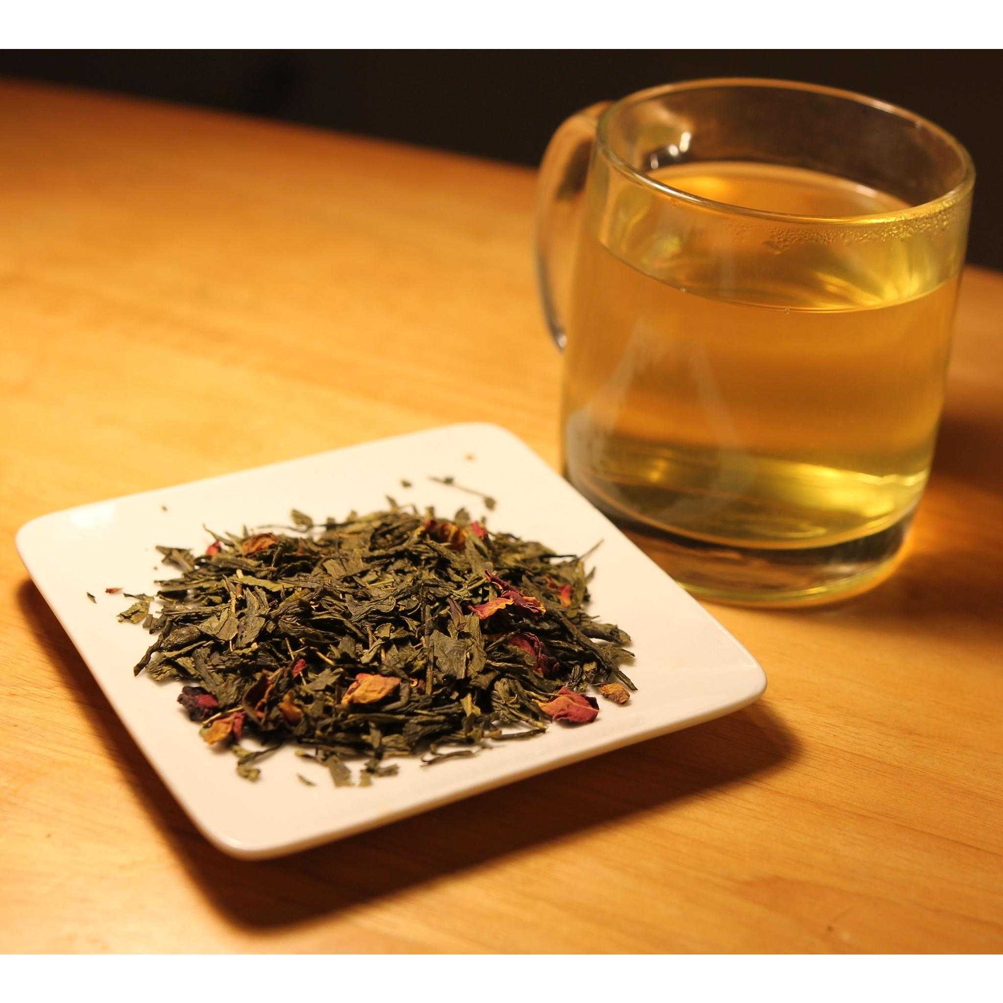 Cherry Green Tea