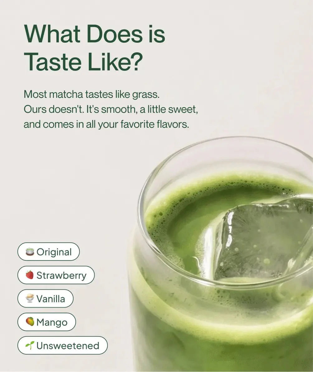 Strawberry Matcha Latte