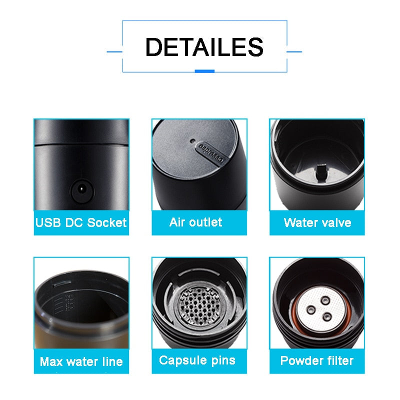 PORTABLE ESPRESSO MAKER